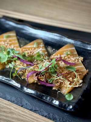 Sashimi (Salmon Shiso)  at Kusaki - Pop-up in Los Angeles