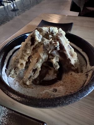 Portobello fries. Delicious!  at Kusaki - Pop-up in Los Angeles