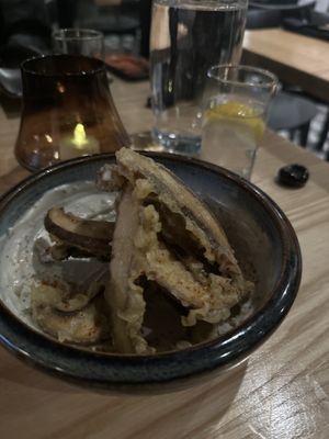 Portobello fries  at Kusaki - Pop-up in Los Angeles