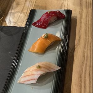 Omakase faux fish nigiri March 2024  at Kusaki - Pop-up in Los Angeles