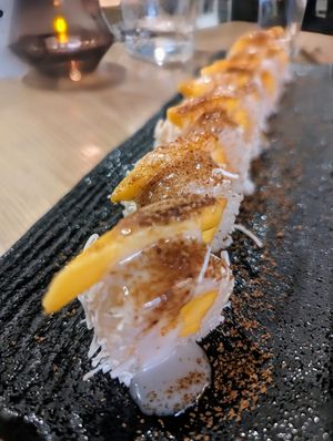 Mango sticky rice at Kusaki - Pop-up in Los Angeles