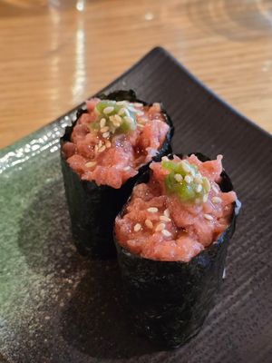 Truffle Tuna Gunkan at Kusaki - Pop-up in Los Angeles