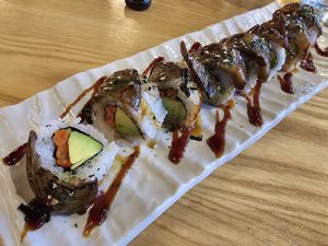 Dragon Roll at Kusaki - Pop-up in Los Angeles