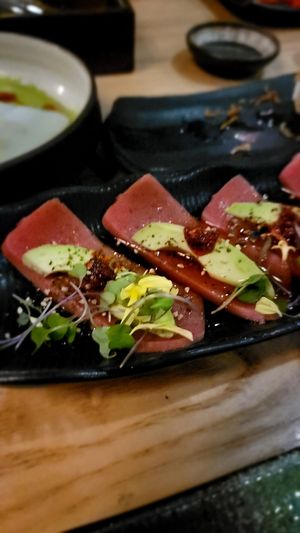 Tuna sashimi at Kusaki - Pop-up in Los Angeles