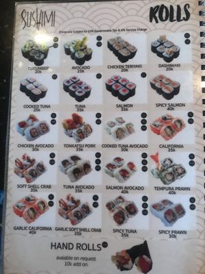   at Sushimi in Seminyak