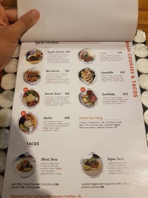 Ask for a vegan options at Cilantro Ubud in Ubud