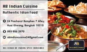  at AB Indian Cuisine in Bangkok