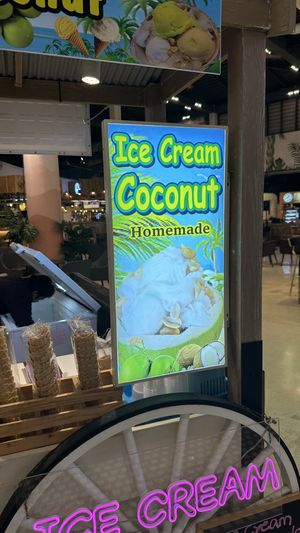Stall   at Coconut Ice Cream in Koh Samui