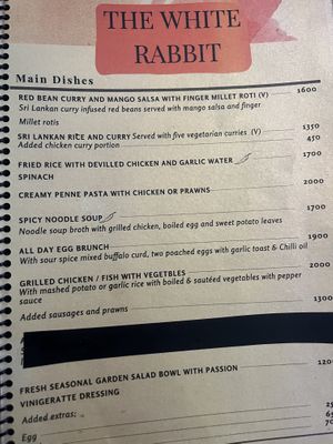   at The White Rabbit  in Ella