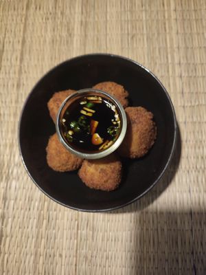 jackfruit balls #Veganuary at The White Rabbit  in Ella