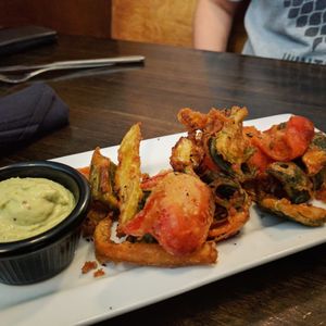 Vegan Fried Giardiniera at Revolution Brewing Co in Chicago