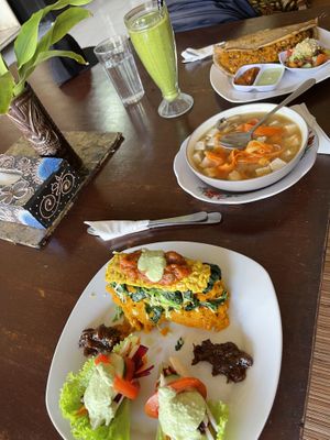   at Dayu's Warung in Ubud