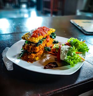 Tempeh Lasagna at Dayu's Warung in Ubud