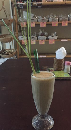 Juice at Dayu's Warung in Ubud