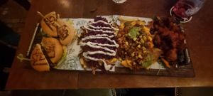 Vegan board at The Head of Steam in Sheffield