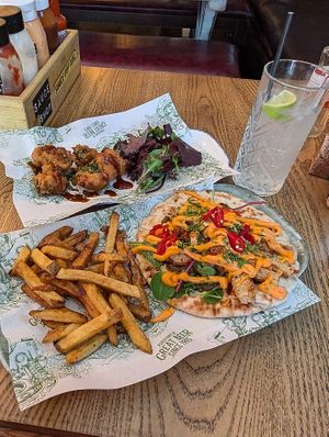 Vegan food at Head of Steam at The Head of Steam in Sheffield