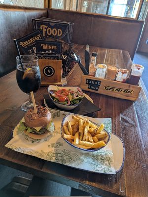 Vegan food at The Head of Steam at The Head of Steam in Sheffield