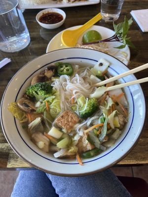 Vegan pho  at Sunflower Vietnamese Cuisine in Austin