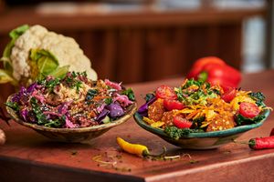 Salads. Norður offers different salads depending on the season.  at Nordur in Aalborg