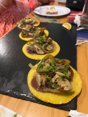   at La Takeria  in Puntarenas