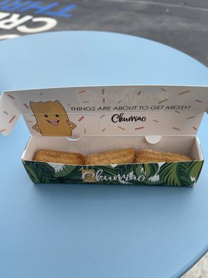 plain churros   at Churriño - temporarily closed in Long Beach