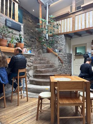 Interior  at Florencia y Fortunata Café in Cusco
