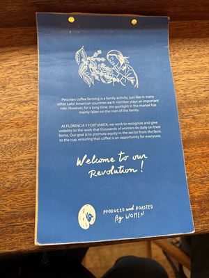   at Florencia y Fortunata Café in Cusco