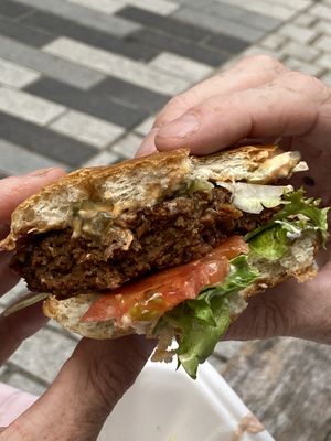 Almost finished Dirty Vurger    at Dirty Vurgerz in London