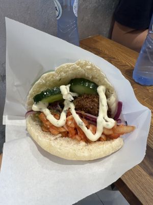   at Maoz - Muntplein in Amsterdam