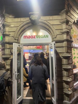 Entrance  at Maoz - Muntplein in Amsterdam