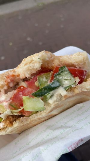   at Maoz - Muntplein in Amsterdam