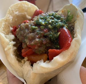 Falafel-Pita   at Maoz - Muntplein in Amsterdam