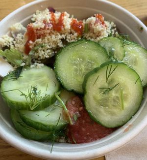 Salatbowl   at Maoz - Muntplein in Amsterdam