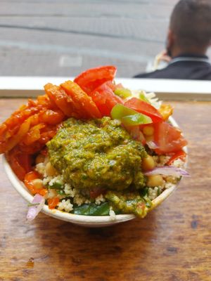 Salad bowl at Maoz - Muntplein in Amsterdam