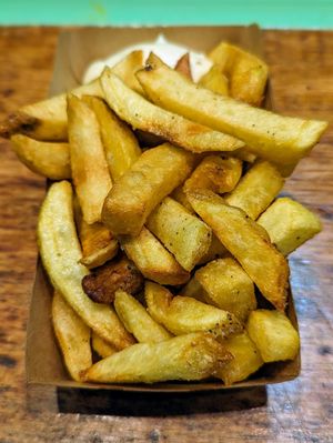 Small fries at Maoz - Muntplein in Amsterdam