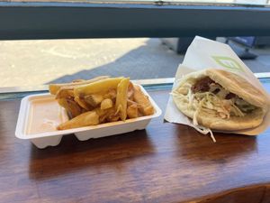 Falafel in pitta   at Maoz - Muntplein in Amsterdam