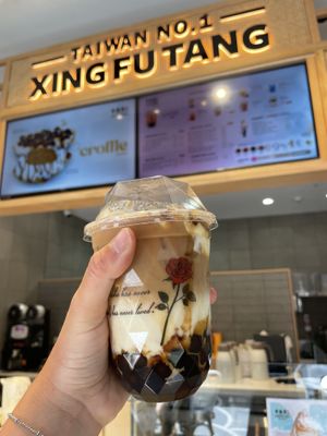 Signiture boba oat milk #Veganuary at Xing Fu Tang in Haymarket