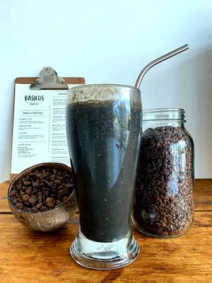 Titan Smoothie at Vegan Barrio in Cozumel