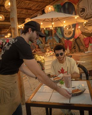  at Vegan Barrio in Cozumel