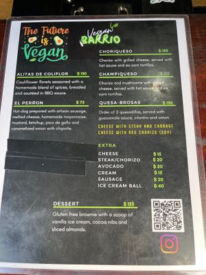  at Vegan Barrio in Cozumel