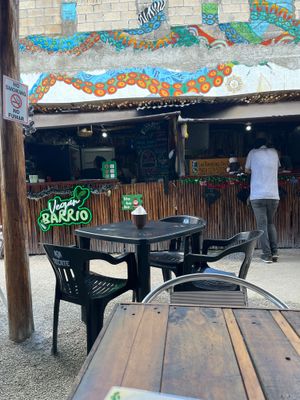  at Vegan Barrio in Cozumel