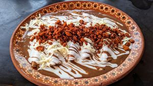 Jarochas at Vegan Barrio in Cozumel