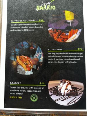   at Vegan Barrio in Cozumel