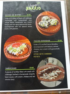   at Vegan Barrio in Cozumel