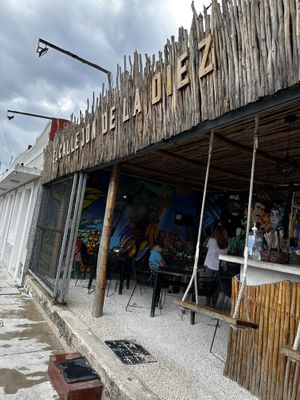   at Vegan Barrio in Cozumel