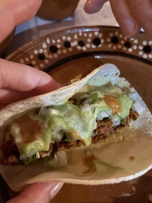 😋  at Vegan Barrio in Cozumel