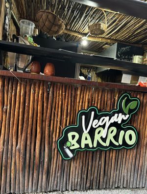 Wee kitchen  at Vegan Barrio in Cozumel