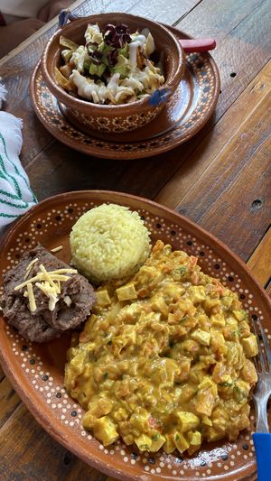   at Vegan Barrio in Cozumel