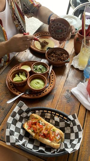   at Vegan Barrio in Cozumel