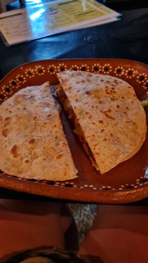 Forgot the name of the dish but was so delicious at Vegan Barrio in Cozumel